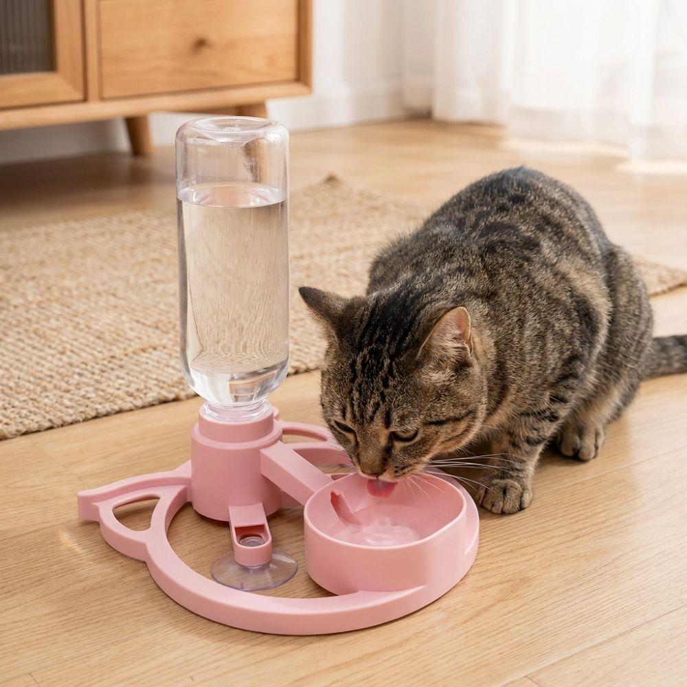 Silent Gravity Cat Automatic Water Dispenser Large Capacity Pet Drinking Station Outdoor