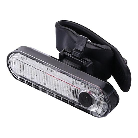 USB Rechargeable Bicycle Tail Light Energy-Saving LED Lamp Waterproof Bike Rear Safety Flashlight for Night Riding Outdoor Cycling