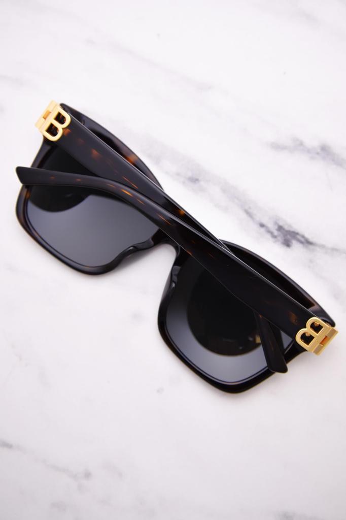 Balenciaga BB0102SA Азиатская посадка 002 57 Новые Солнцезащитные очки Женские