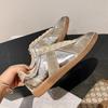 Серебристые немецкие тренировочные кроссовки женские 2025 осень и зима новая ниша ретро спортивные кеды на плоской подошве универсальная повседневная обувь