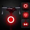 Велосипедный задний фонарь Велосипедные фонари Круглые велосипедные фонари с сердечками USB-зарядка Горный велосипедный фонарь Аксессуары для велосипеда