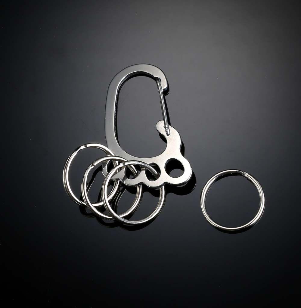 Hanging Metal Key Ring Holder Buckle Big Feet Key Chain Car Keyring Car Key Clip Key Ring Holder