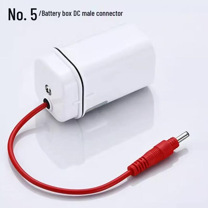 Hengxing Hongqi Urinal Sensor AA Battery Box with DC Male Plug