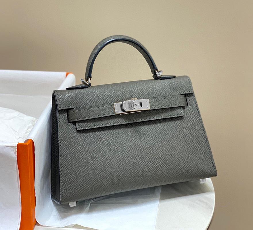 High End Quality Palm Pattern Mini Second-generation Bag Mini Bag Genuine Leather Women's Bag Cowhide Single Shoulder Handbag Crossbody Bag