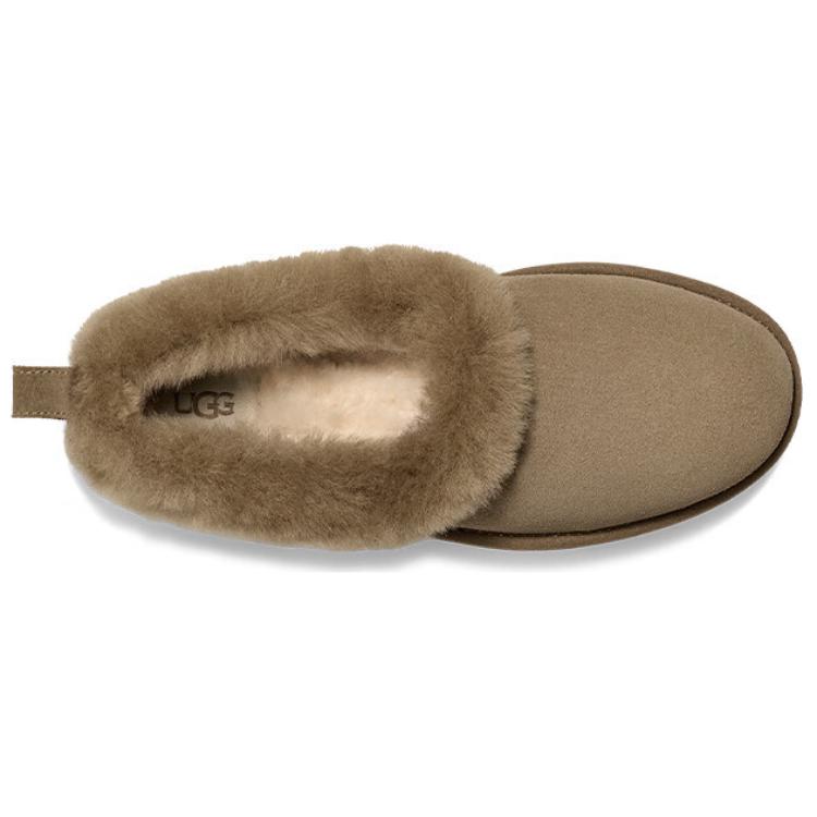 UGG Женские снежные ботинки из спилка коровьей кожи, цвет 'антилопа коричневый', 1166733-ALP