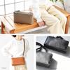 7645-OK Made in Japan Genuine Leather Shoulder Bag for Women, Cowhide Leather Wallet with Double Zipper, Convenient Storage, Popular, Easy to Use,