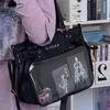 Ежедневная сумка-пакет с лентой, большая вместимость, для студентов, вечеринок, большой объем еды, двумерная сумка, сумка-тоут, сумка через плечо, сумка на плечо Xiaomi