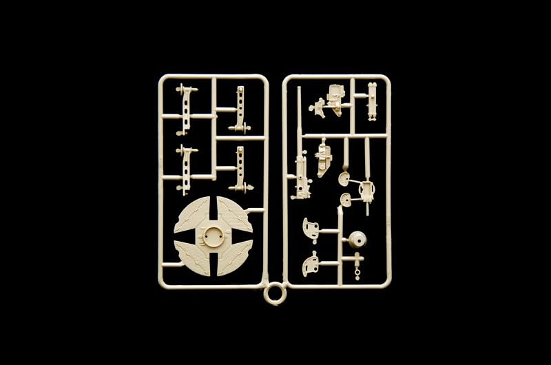 Platz Italeri WW2 Italy Flak Gun Plastic Model IT6122 1/72 90/53 w/Artillery (Cannon)