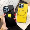 Чехол с милым смайликом и рисунком для Iphone 14 13 11 12 Pro Max Mini Xs Xr X 7 8 6s Plus Se 2022, защитный чехол из закаленного стекла