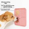 Silicone Material Silicone Mat Suction Cup Slow Feeder New Pet Lick Mat  Pet Feeding