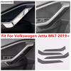 Накладка на внутреннюю ручку двери и панель подлокотника для Volkswagen Jetta Mk7  -  Аксессуары для интерьера из нержавеющей стали