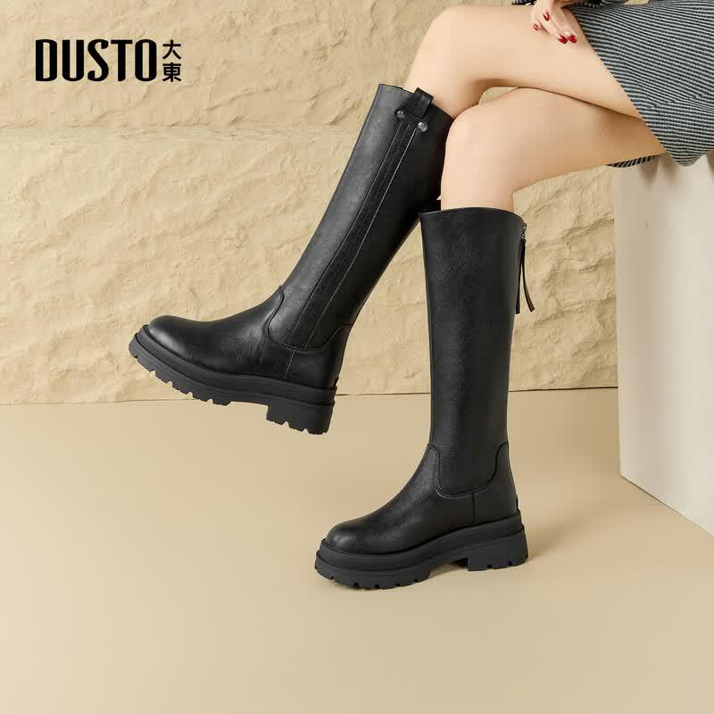 Женские высокие сапоги для верховой езды Dusto