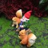Landscape Bonsai Ornaments Fairy Garden Miniature Gnome Figurines Cartoon Animal Resin Dwarf Statue