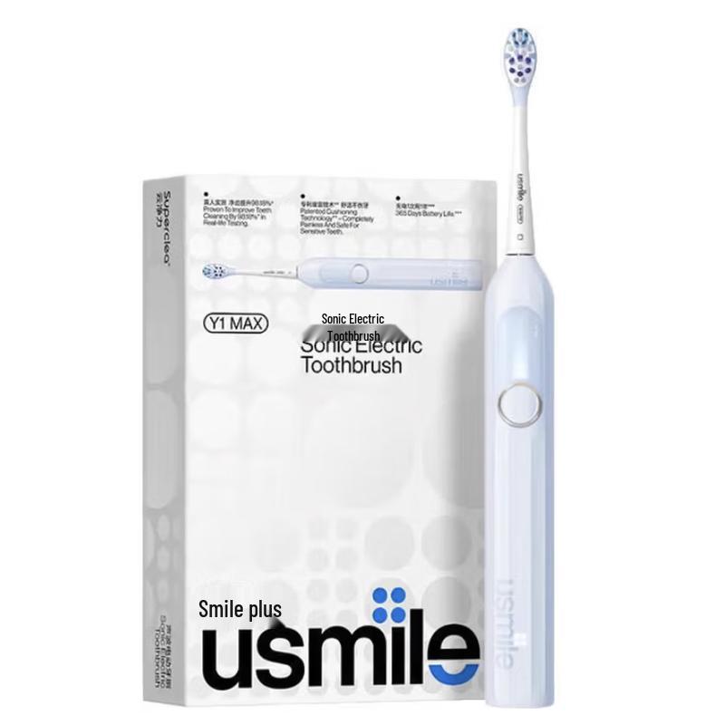 usmile Y1 MAX Звуковая электрическая зубная щетка вилка CN (адаптер в комплекте)