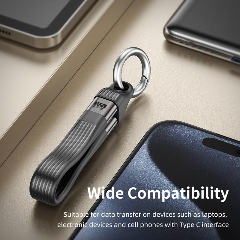 13 см USB4 Кабель для PD240W Power Delivery и 40 Гбит/с Передачи Совместимый 8K Видео Передача