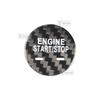 For Buick Envision 2014- Car Engine Start Stop Button Cover Real Carbon Fiber Sticker