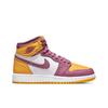 Детские кроссовки Air Jordan 1 Retro High OG GS Brotherhood Gold University-Gold Light-Bordeaux 575441-706
