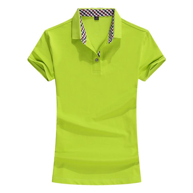 GDS P003 40 шт., женские поло в клетку с жемчужным воротником, 40 шт.