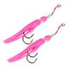 Artificial Portable Soft Silicone Fishing Tackle Saltwater Octopus Bait Hook Squid Skirt Lure