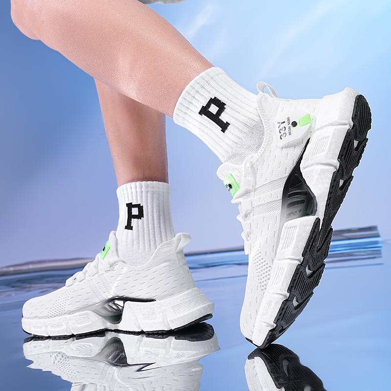 Мужская обувь Кроссовки Мужские теннисные туфли Роскошные мужские повседневные кроссовки для бега Дышащие модные мокасины Кроссовки для мужчин