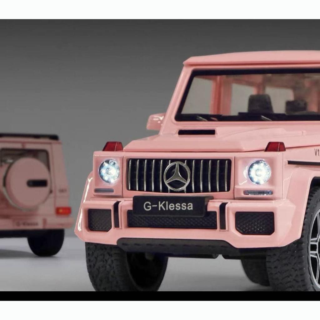 1:22 масштаба Benz G800, литая под давлением модель автомобиля из сплава, игрушечный автомобиль с откатным механизмом со светом и звуком для мальчиков и взрослых, подарок