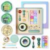  Wax Seal for Wedding Invitation, Gift Card Decor, 240 Pcs Wax Seal Beads with Wax Warmer, Wax Seal Stamp,
