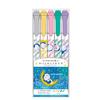 Showa Note Doraemon Mildliner Узор 927214002 Маркер-хайлайтер, Набор из 5 цветов, B,
