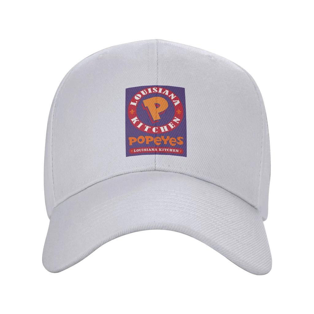 Унисекс Бейсболки с логотипом Popeyes Louisiana Kitchen Уличная одежда Летние Спортивные Бейсболки Кепки в стиле Хип-Хоп Кепки