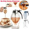 Honey Dispenser with Stand Large Capacity Oil Dispenser Multifunctional Oil Bottle Vinegar Sugar Sauce Storage Squeeze Bottle