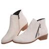 Women Boots 2024 Autumn Winter Boots Female Shoes Brand Ladies Ankle Heels Shoes Woman Suede Leather Boots