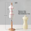 Mini Female Mannequin for 1/2 1/3 1/4 Doll Clothing Display Stand DIY Dollhouse Miniature Ornaments Supplies