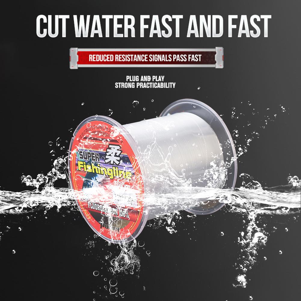 300M Fluorocarbon Fishing Line Strong Nylon String Clear Fishing Wire Trout Line Fishing Gear