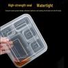 Zeng Yuan Jia 5-Compartment Disposable Plastic Meal Boxes