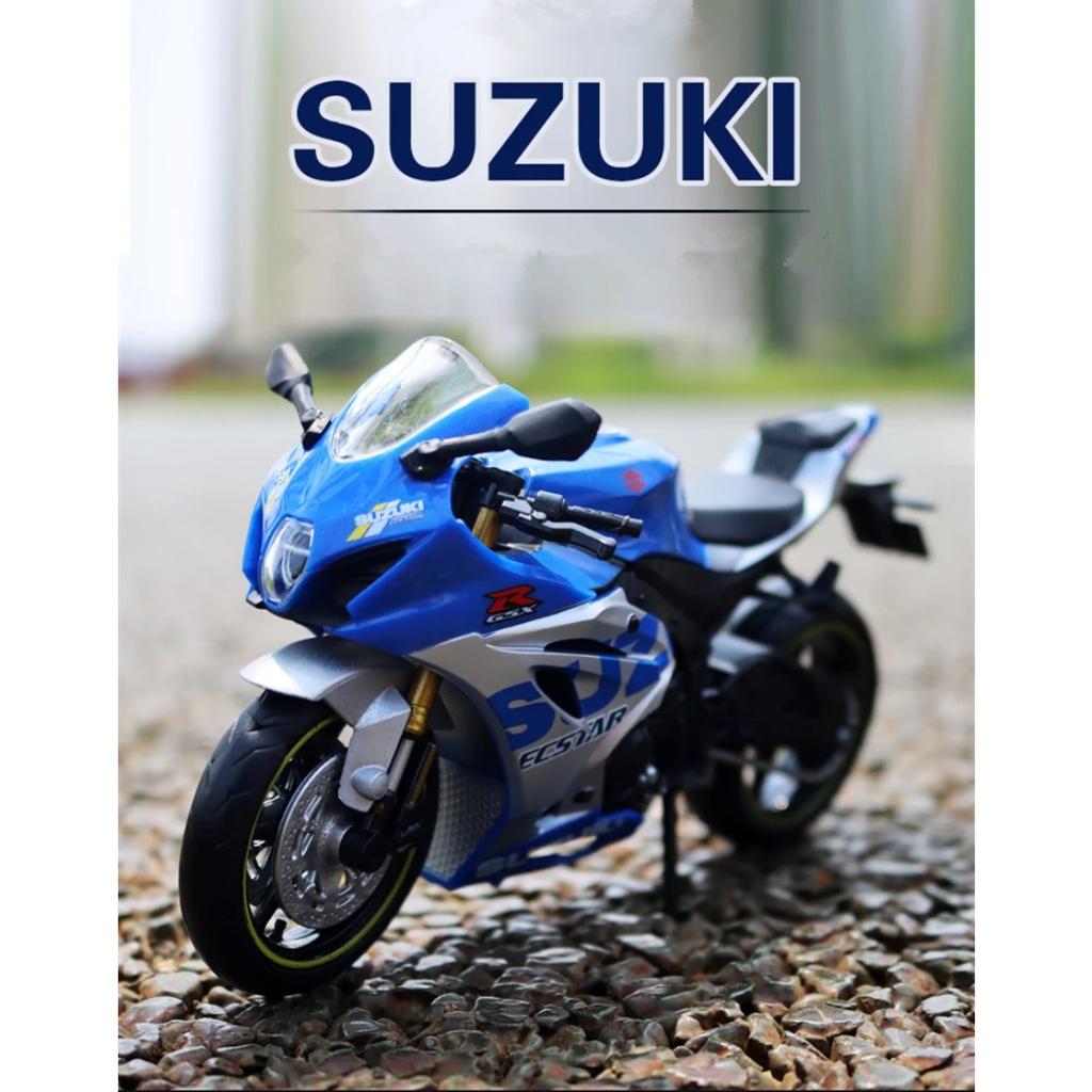 1/12 Suzuki GSX-R1000R литой гоночный мотоцикл модель уличного кросс-кантри мотоцикла имитационная детская игрушка подарок