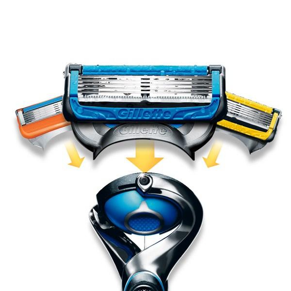 Бритва Gillette ProShield Chill с ручкой и лезвием 2 шт., корейское лезвие