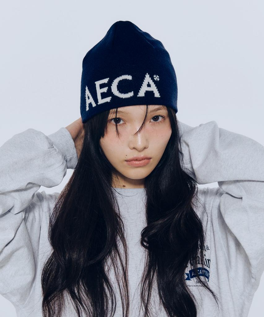 AECA Шапка с логотипом Aeca - Черная
