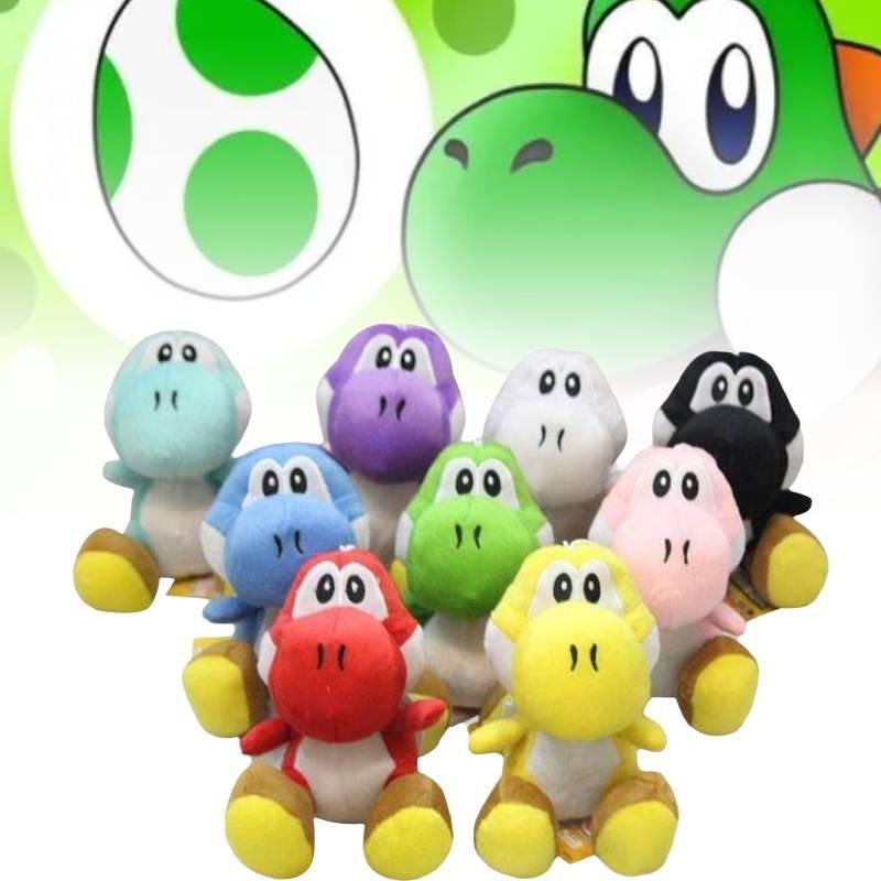 Adorable Yoshi Plush Toy Soft Green Dinosaur Stuffed Animal Perfect For Kids