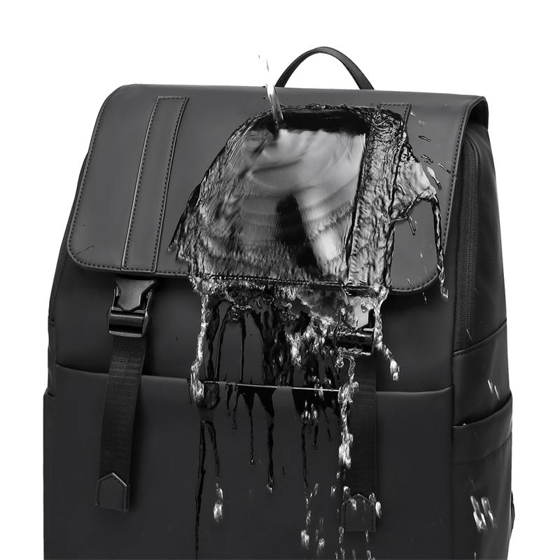 Унисекс Рюкзак для ноутбука Водонепроницаемый Повседневный Daypack с клапаном и застежкой-пряжкой