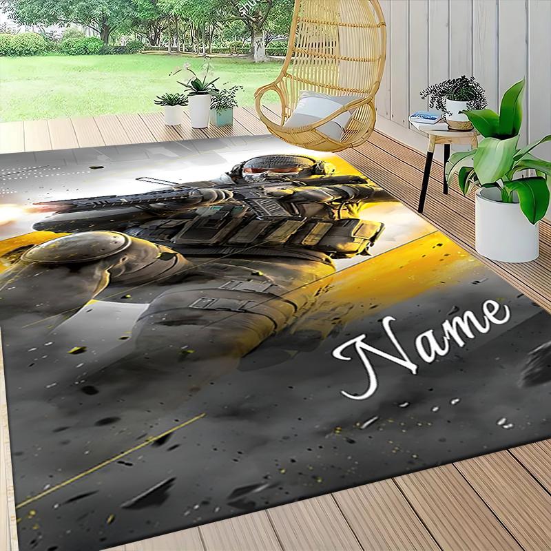 Custom Name Miss Fortune's Legend Carpet Rug Customizable Soft Washable Anti-Slip Home Living Room Sofa Mats Personalized Rug. 0909178