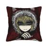Game Black Souls Anime Pillow Case  Graphic Pillow Cover Kawaii Cushion Cover For Living Room Bed Chair