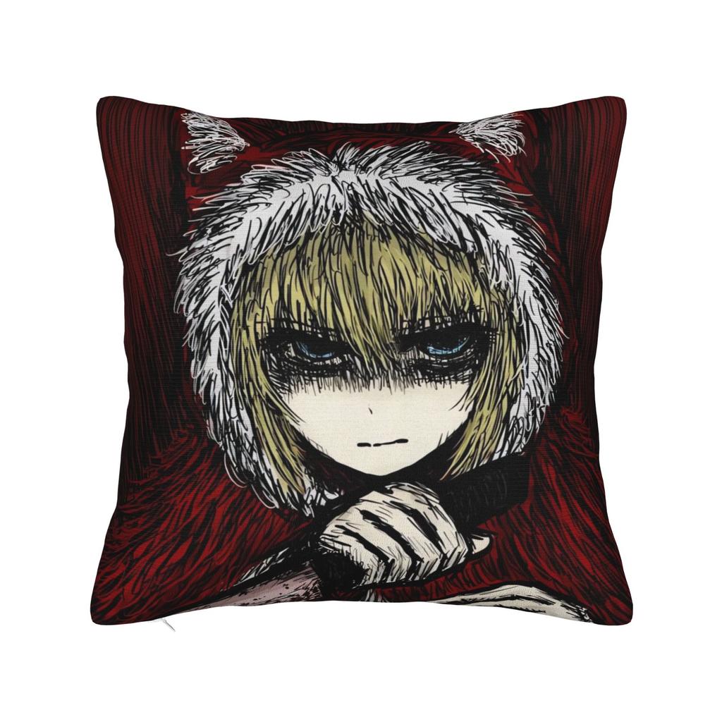 Game Black Souls Anime Pillow Case Graphic Pillow Cover Kawaii Cushion Cover For Living Room Bed Chair
