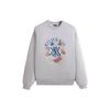 Kith K&K Monogram Nelson Crewneck Light Heather Grey Men Tops KHM031992-002