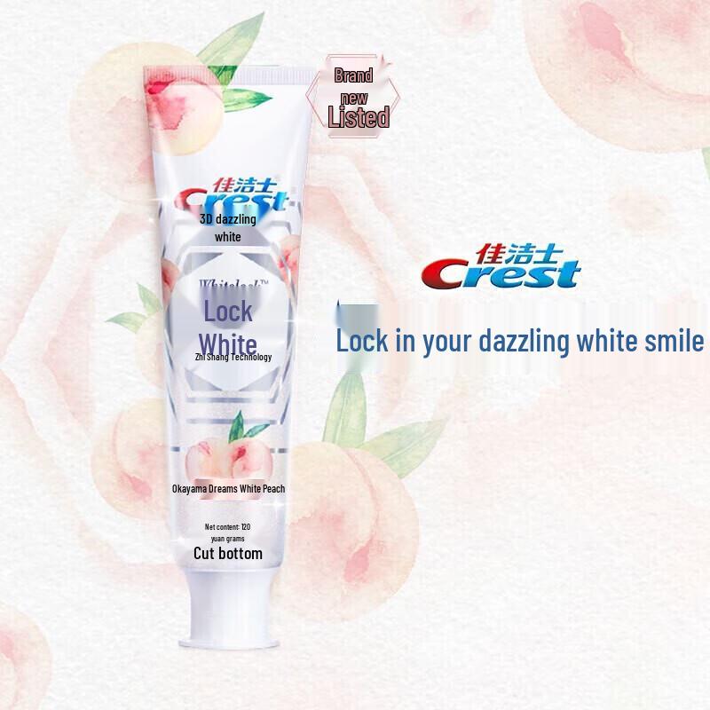 Зубная паста Crest Scent Lock White - Белый персик Окаяма