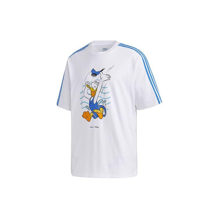 adidas Футболка Neo Donald Duck Graphic Tee для мужчин, белая GJ5646