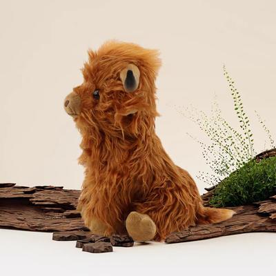 Плюшевая кукла шотландского высокогорного скота, интернет-знаменитость, кукла длинноволосого скота