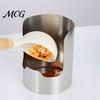 Space Saving Kitchen Organizer Utensil Holder, Heavy Duty Stainless Steel Vertical Storage Rack, Space-Saving Organizer, for Pot Lids Ladles Spatulas