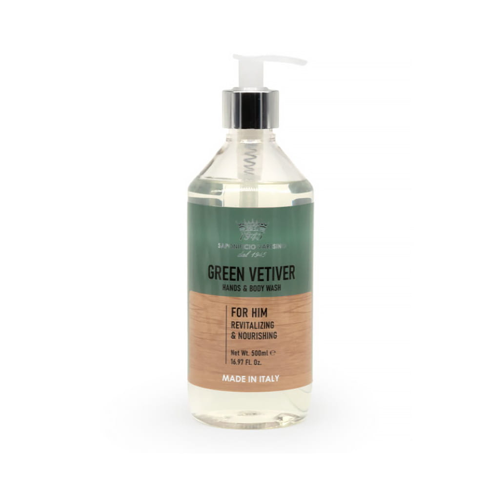 Saponificio Varesino Green Vetiver - Body and Hand Wash Gel 500ml