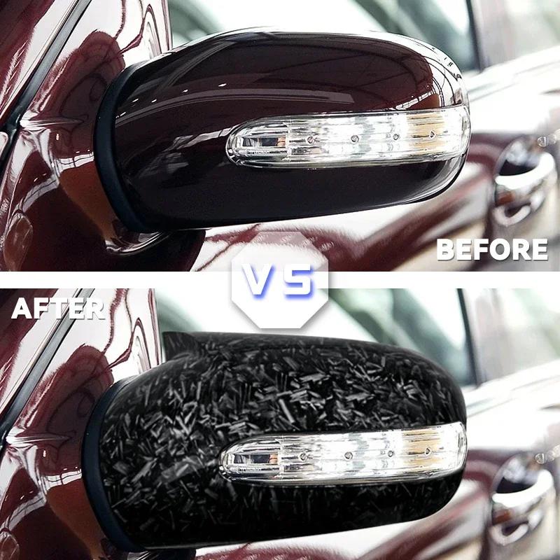 Для Mercedes-Benz E,C-класса W211 W203 2001-2007 детали для стайлинга автомобиля боковые двери заднего вида боковые зеркала крышки M стиль