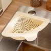 Magnetic Sink Drain Basket Stainless Steel Anti Clog Strainer Corner Sponge Holder Kitchen Food Catcher Filter for Home Office