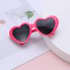 New Multicolor Dress Up Accessories Toys Glasses Sunglasses Doll Eyeglasses Love Shaped